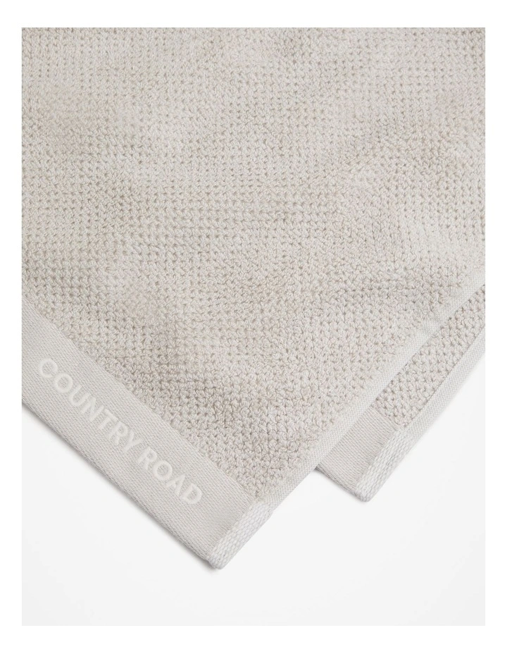 Calo Australian Cotton Hand Towel in Natural Marle