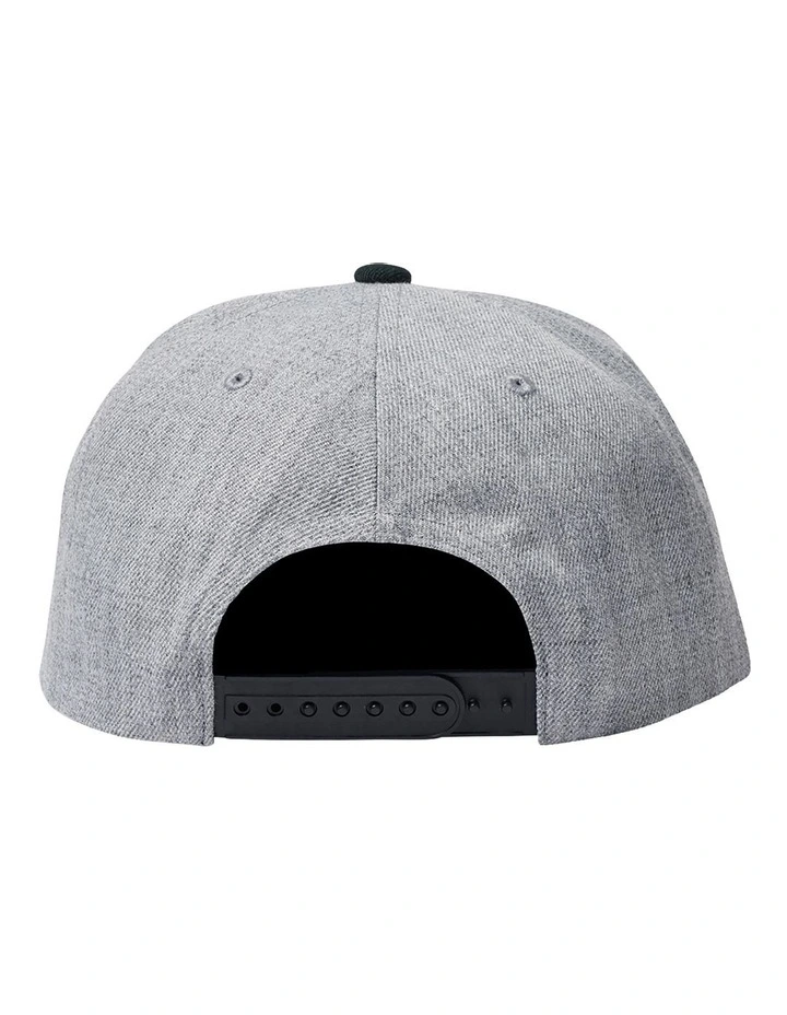 Alpha Square MP Snapback in Grey