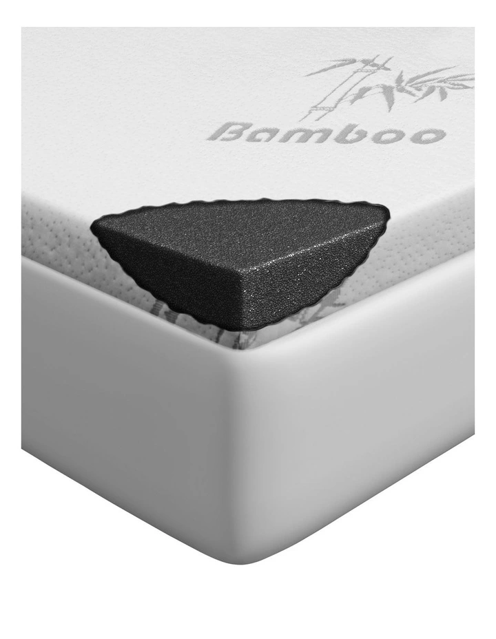 Charcoal Infused Memory Foam Mattress Topper