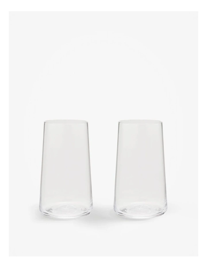 Alto Highball Set Of 2 in Clear
