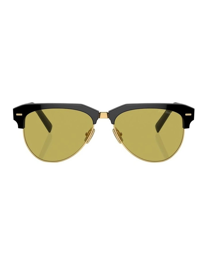 MU 09ZS Sunglasses in Black