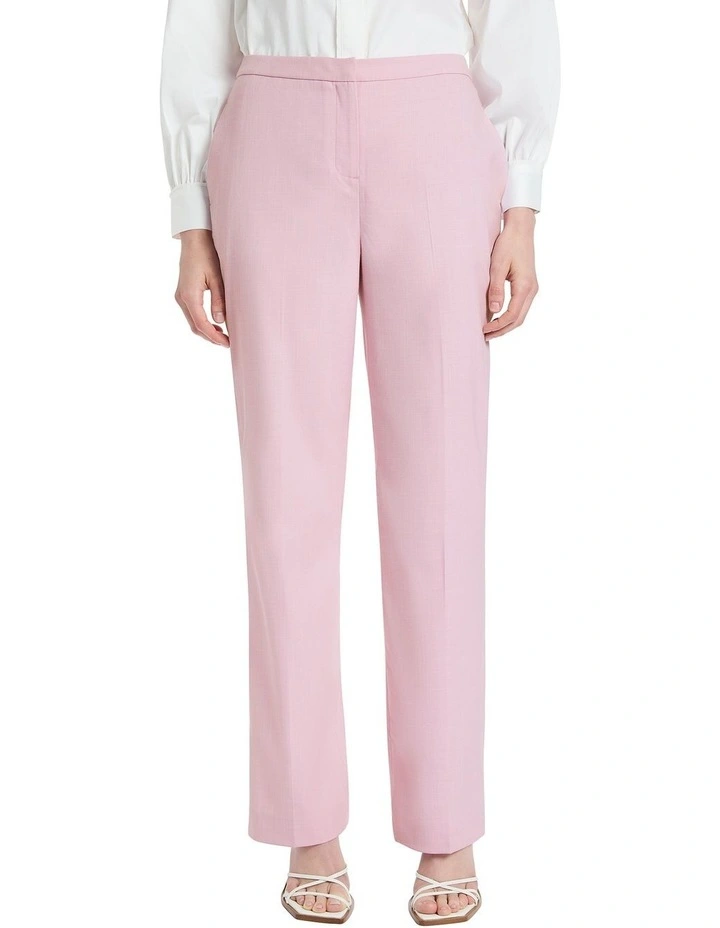 Lacy Twill Pant in Lotus Pink
