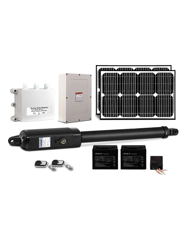 Automatic Swing Gate Opener 40W Solar 600Kg