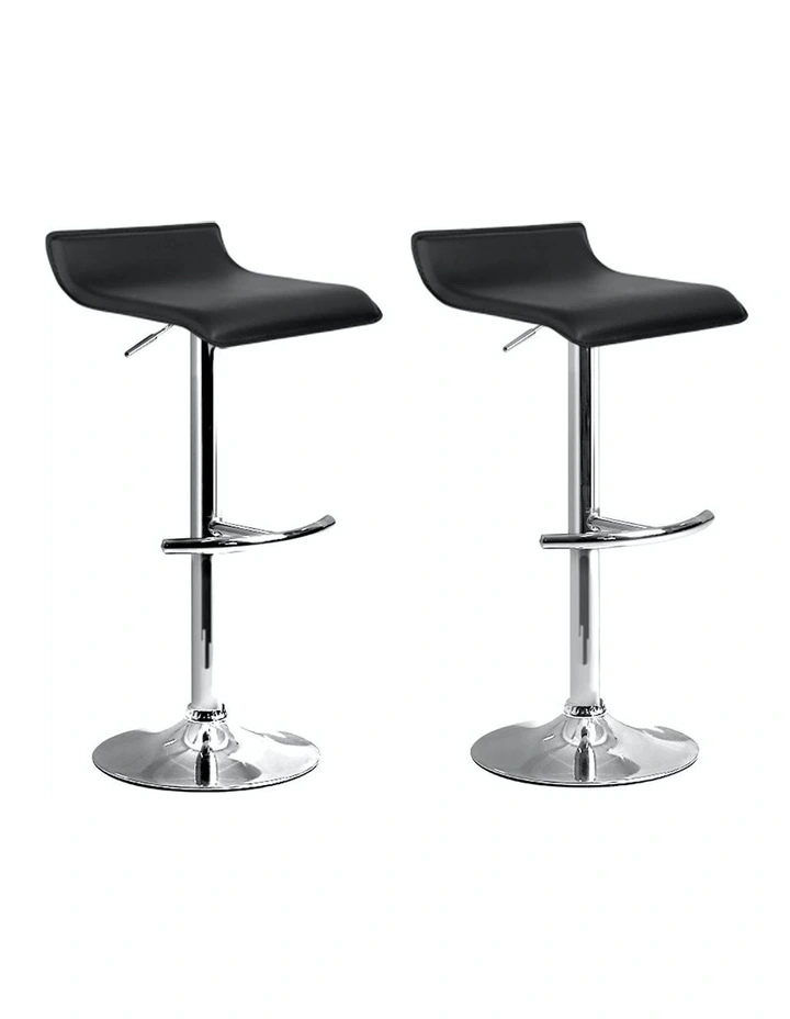 Bar Stools 2x in Black