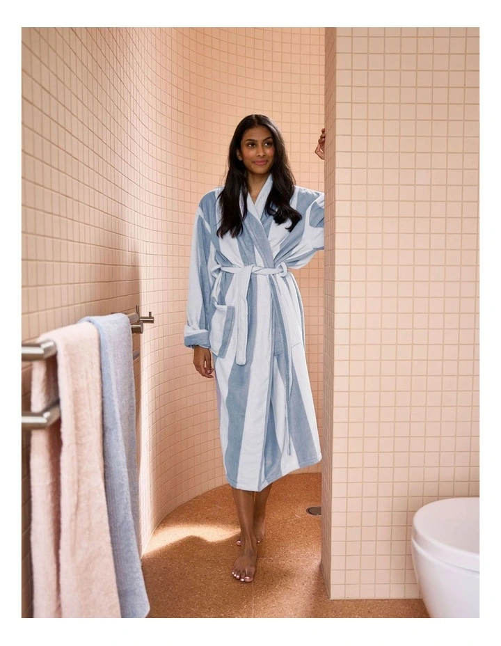 Ocean City Robe in Cornflower