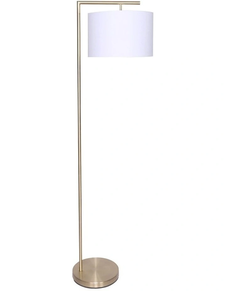 Modern Arc Floor Lamp In Brass Finish