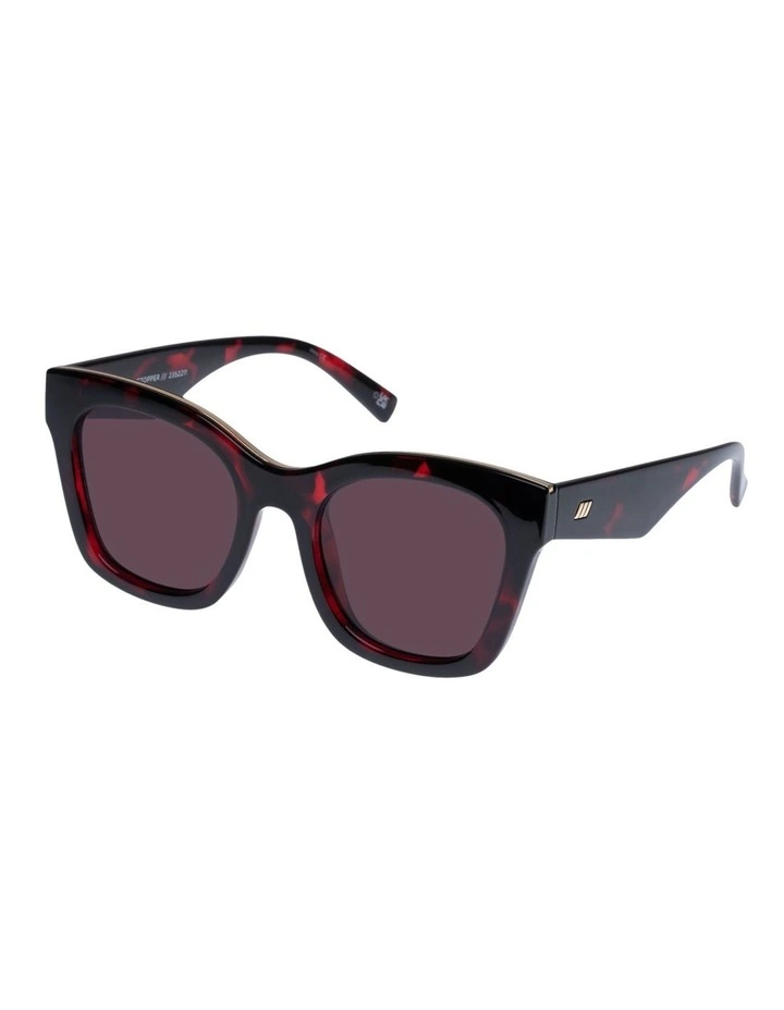 Showstopper Sunglasses in Cherry Tort
