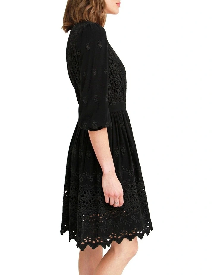 Sweet Talk Eyelet Mini Dress