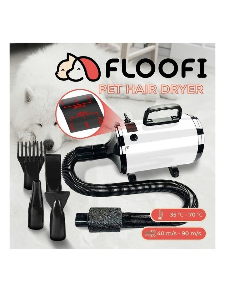 Pet Hair Dryer Basic in White