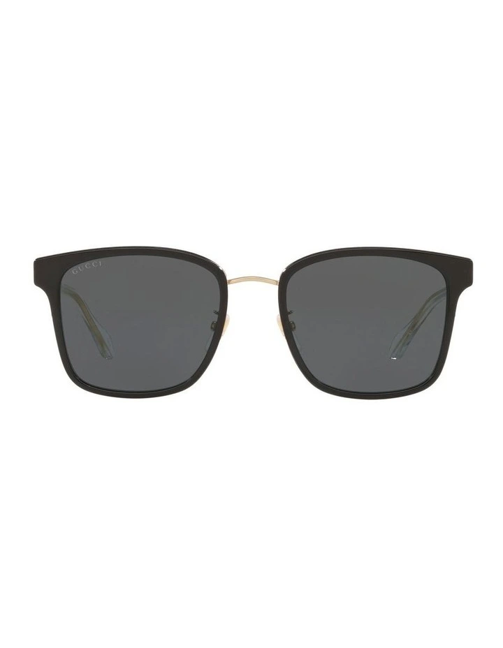GG0563SKN Sunglasses in Black