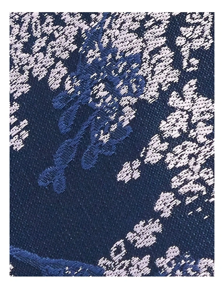 Floral Jacquard Tie Tall in Pink