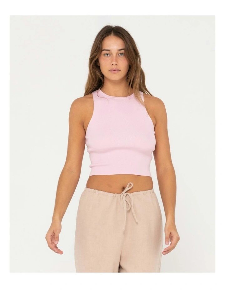 Amelia Knit Tank in Pink