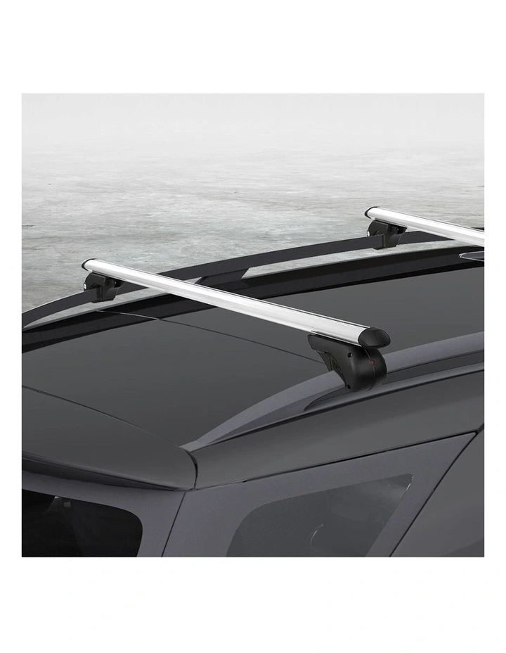 Universal Car Roof Rack Cross Bars 1200mm 90kgs in Silver
