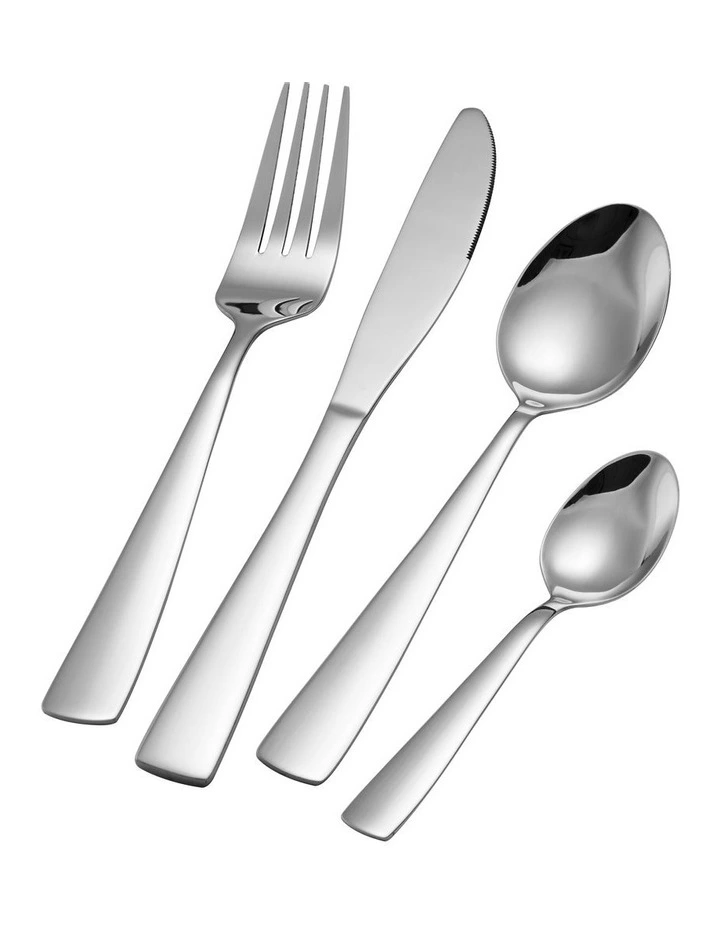 Harlington Cutlery Set in 24 Piece in Stainless Steel