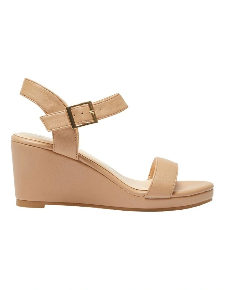 Abbey Sandals in Blush Smooth