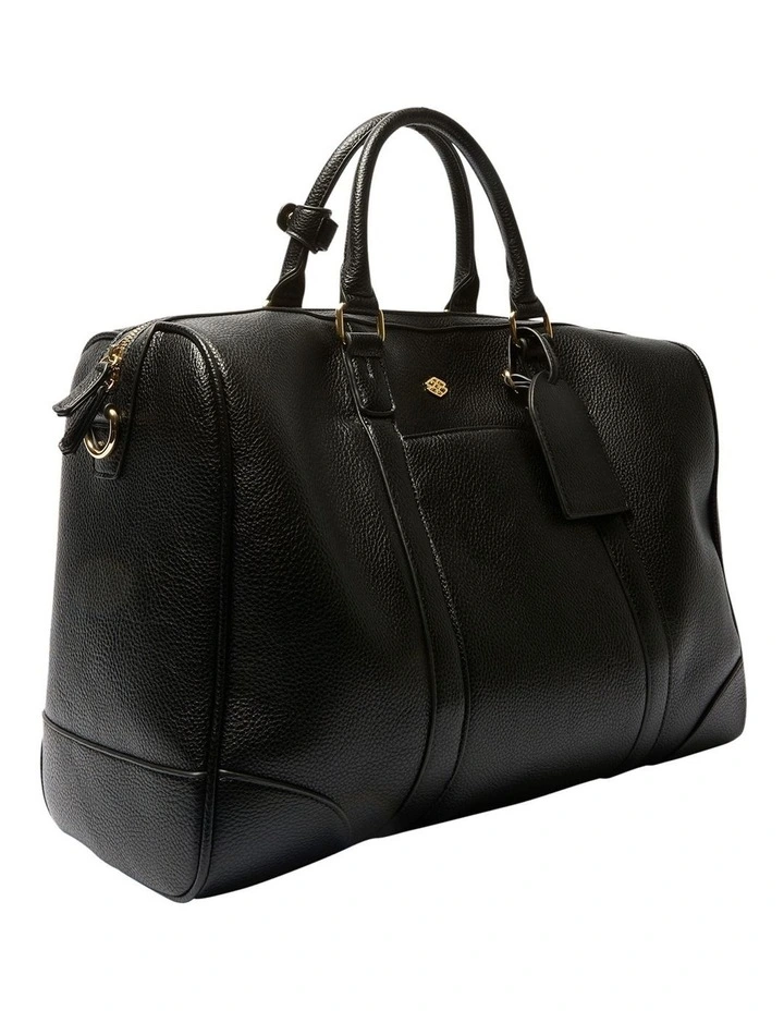 Siesta Overnight Bag in Black Pebble