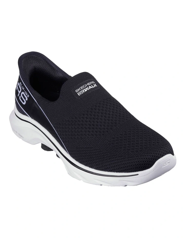 Go Walk 7 Mia Slip-Ins Sneaker in Black