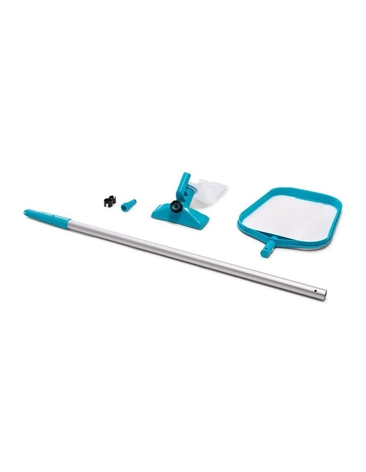 Above Ground Pool Cleaning & Maintenance Kit in White