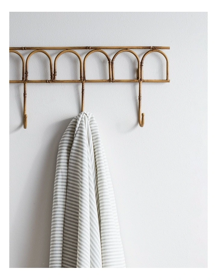 Derby Wall Hooks 71x5x20cm Brown