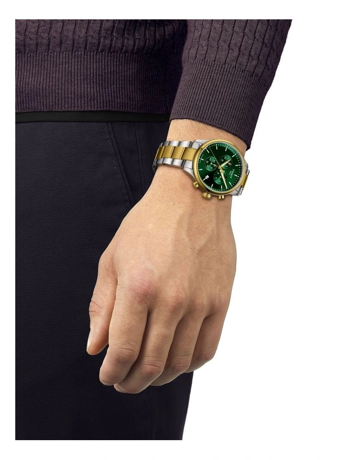 Chrono XL Classic T1166172209100 Watch in Green Gold