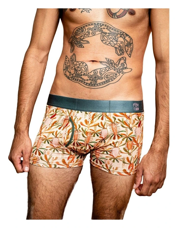 Grass Tree Nude Bamboo Underwear in Beige