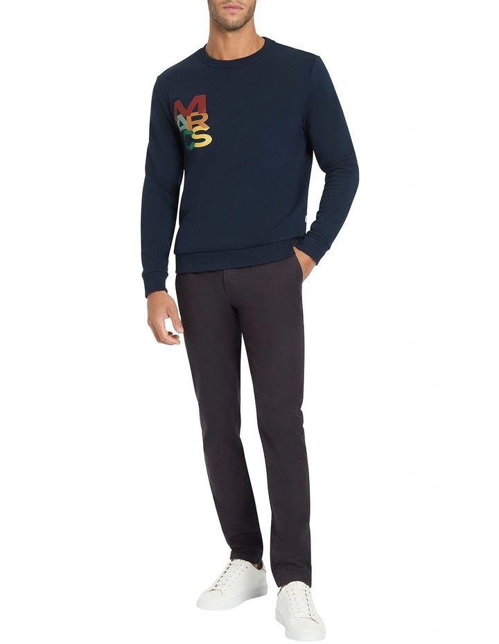 Logo Sweat in Navy