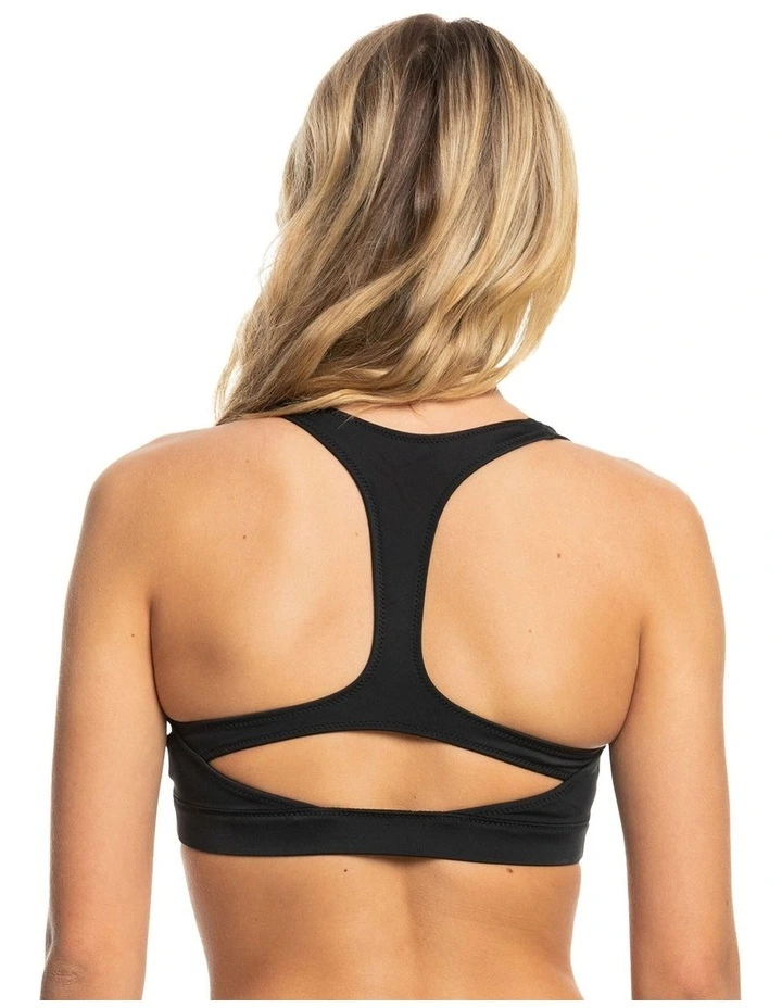 Active Bralette Bikini Top in Anthracite