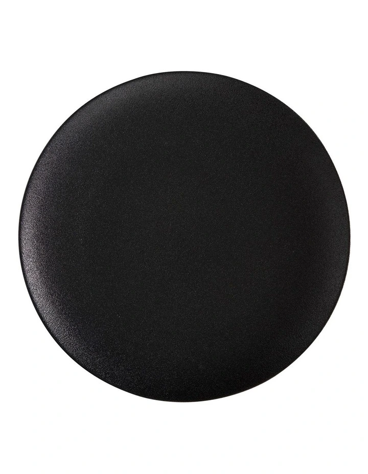 Caviar Round Platter 36cm in Black