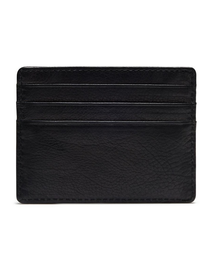 Montoro Leather Card Holder in Black