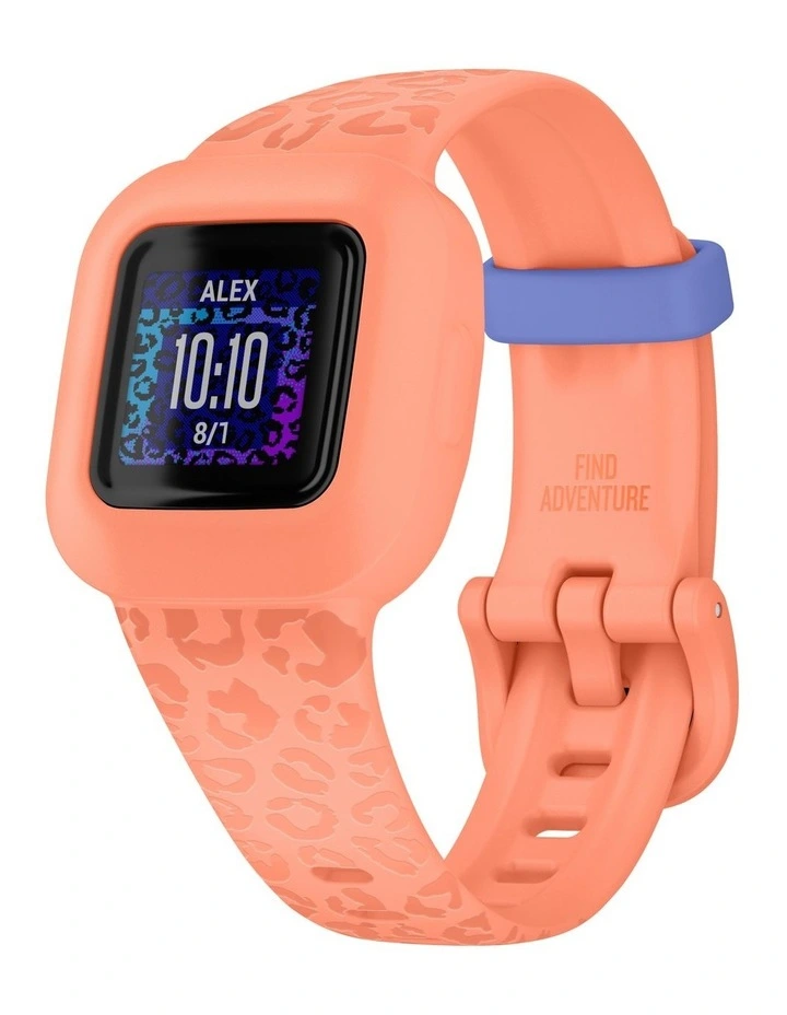 Vivofit jr. 3 Peach Leopard