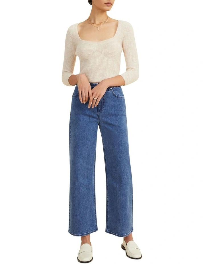 Fluffy Half Sleeve Top