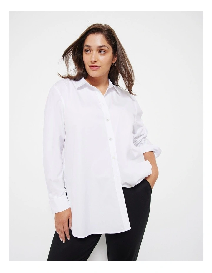 The Standard Poplin Shirt in White