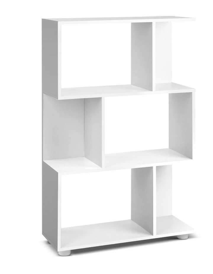 3 Tier Zig Zag Bookshelf