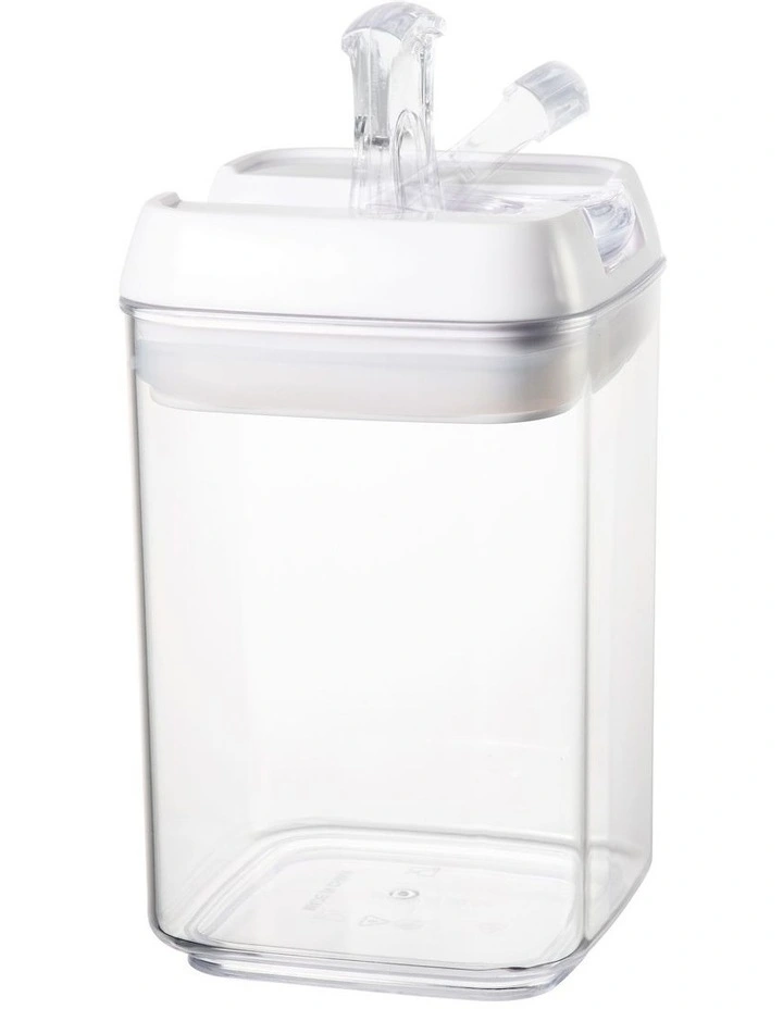 Airtight Food Canister Set 18 Piece in White