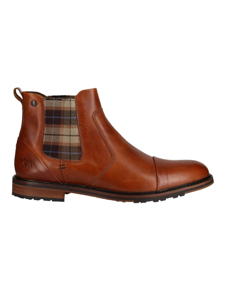 Fargo Leather Chelsea Boot in Tan