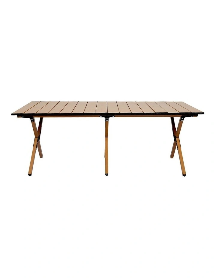 Foldable Camping Table in Oak