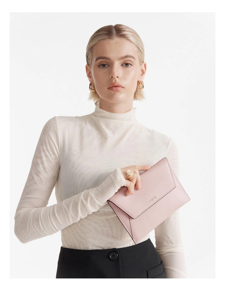 Drift Medium Envelope Pouch in Blush