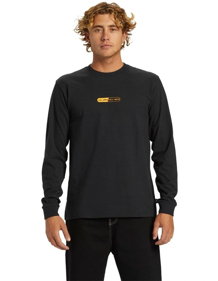 Pills Stn Long Sleeve T-shirt in Black