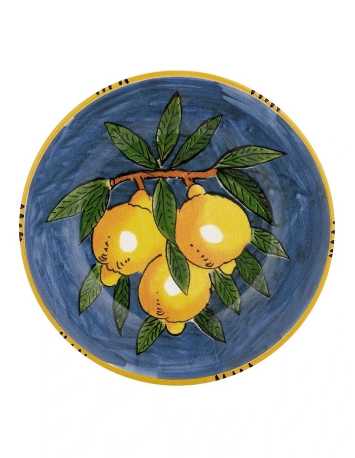 Ceramica Salerno Limone Pasta Bowl 21cm in Blue
