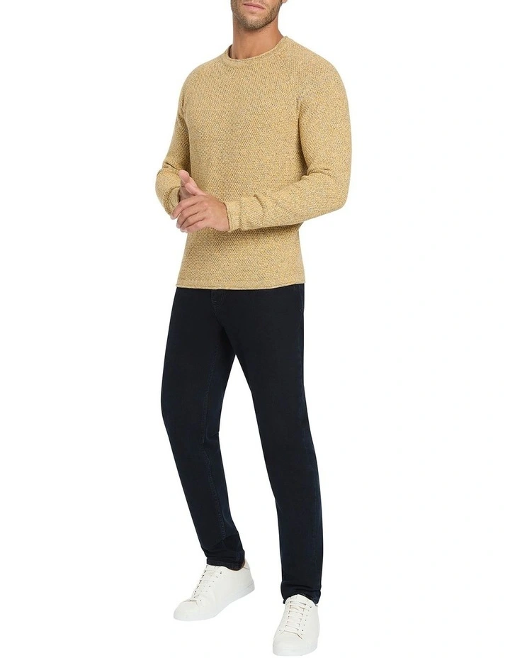 Jack Melange Knit in Mustard/Multi