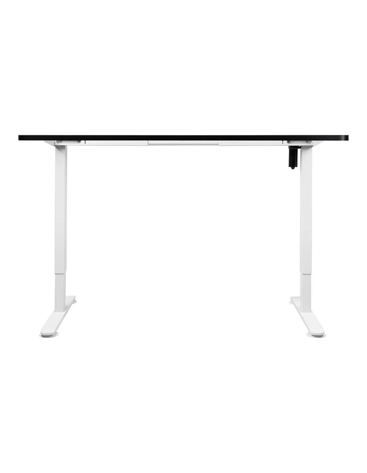 Motorised Height Adjustable Standing Desk 140cm in Black