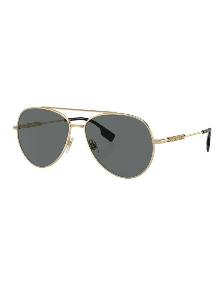 Polarised BE3147 Sunglasses in Gold