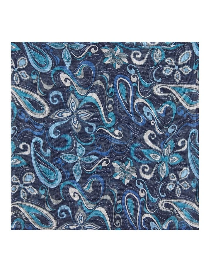 Nobilli Pocket Square in Navy Blue