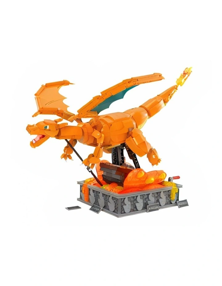 Mega Motion Charizard Building Set