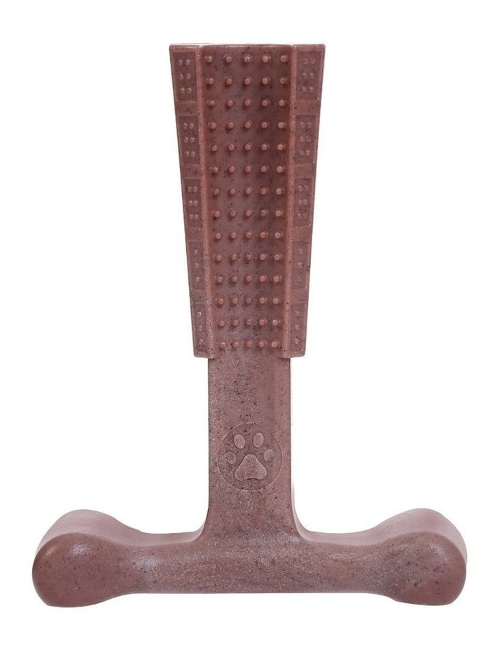BooBone Healthy Bamboo Fibre Large Flavoured T-Bone 18.5cm in Assorted