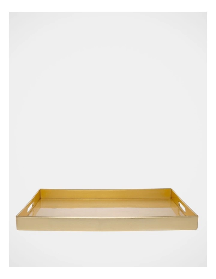 Rectangle Tray Gold