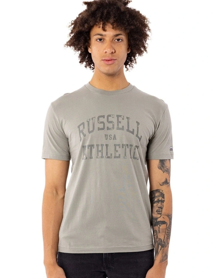 Abington Tee in Light Khaki