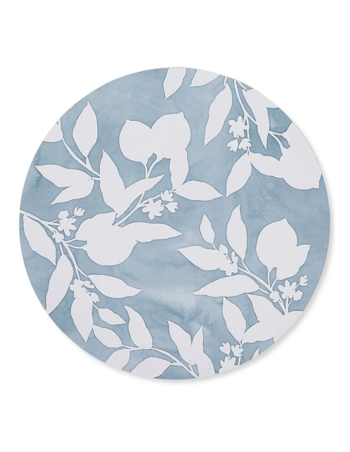 Capri Round Coaster Set of 4 in Blue