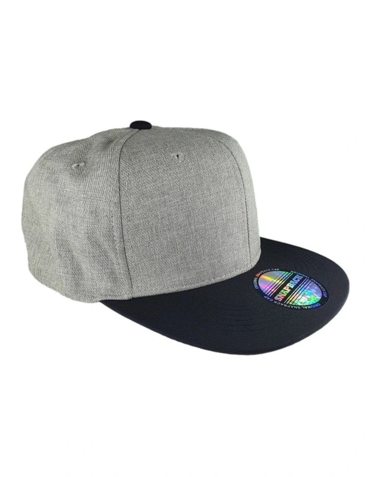 Snapback Cap in Grey