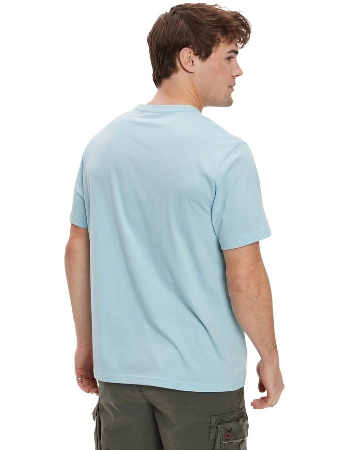 Super Soft Logo Graphic T-shirt in Blue
